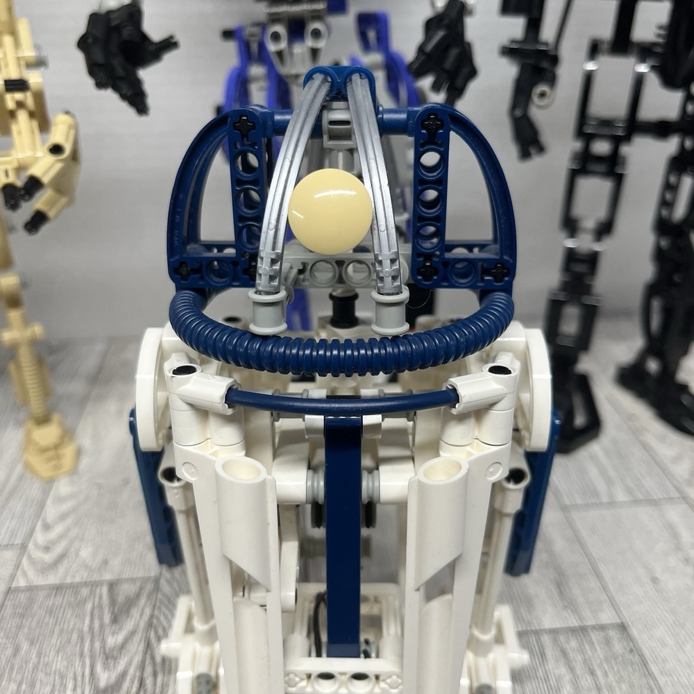 LEGO Technic Star Wars Figures LOT Darth Vader Jango R2 Battle Droid Incomplete - Picture 8 of 16